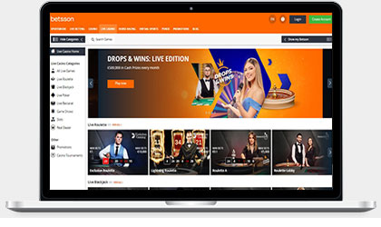 betsson live casino