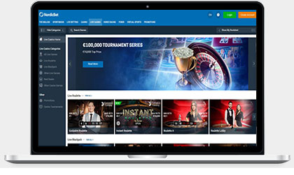 nordicbet live casino